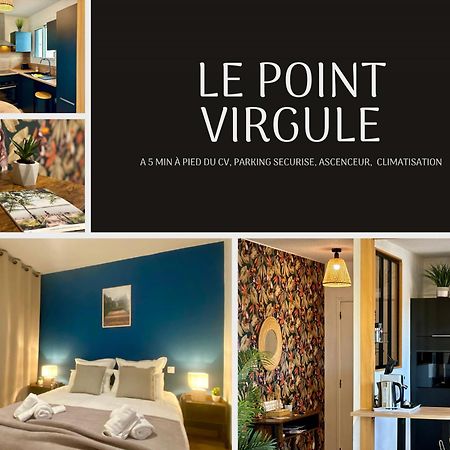 Le Point Virgule - Parking Prive - Climatisation Daire Montauban Dış mekan fotoğraf